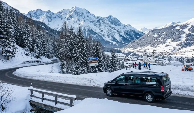 Innsbruck Airport to Bormio Luxury Transfer Mercedes S-Class